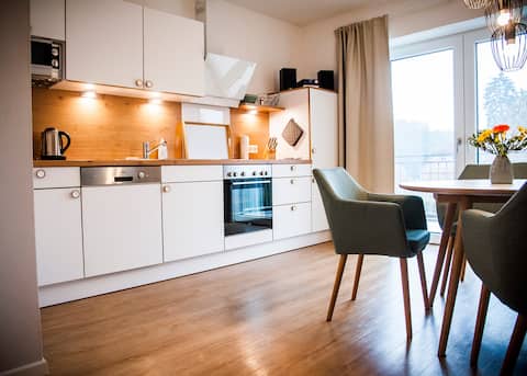 "Carwitzer See" attic apartment with balcony