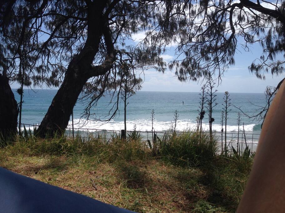 When the surf is up the surfers come and swim right in front of the house, if you are keen surfer and the weather is good to you might just catch a few waves!