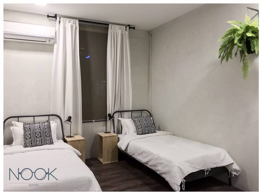 Bedroom 2: Two Single Bed