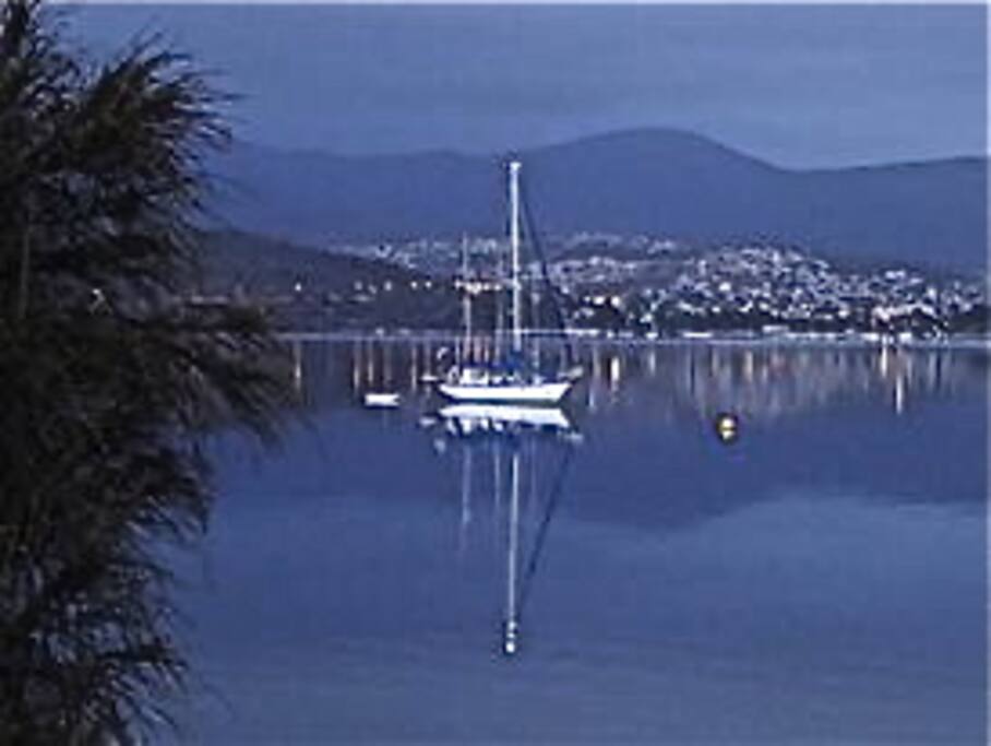 Dream of sailing away.