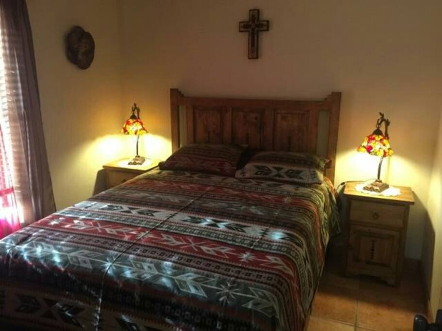 Queen bed