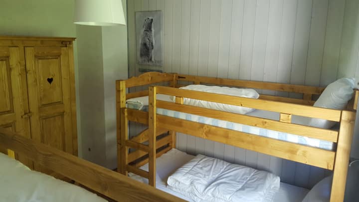 marmot bedroom upstairs 4 beds 90x190