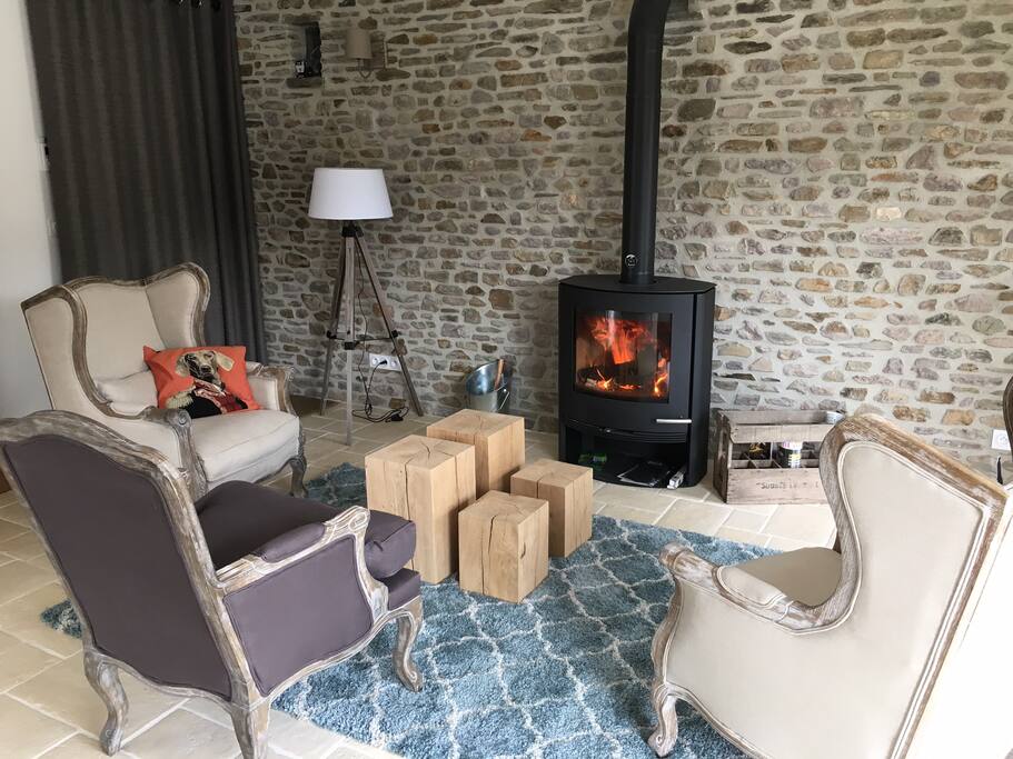 Salon au coin du feu