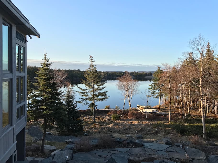 View from patio