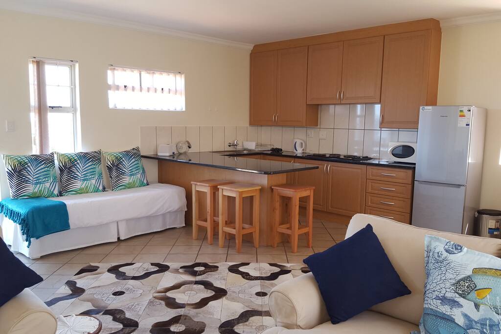 Kitchen area and 5th bed