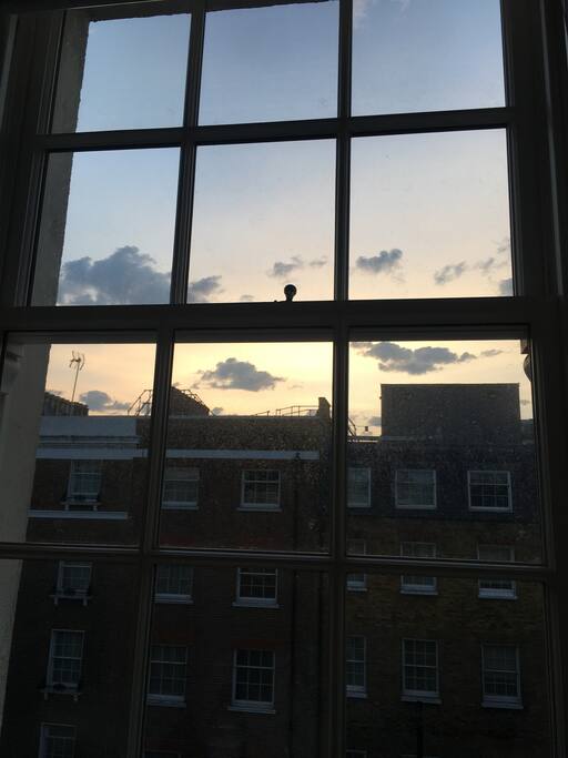 Morning view from bedroom