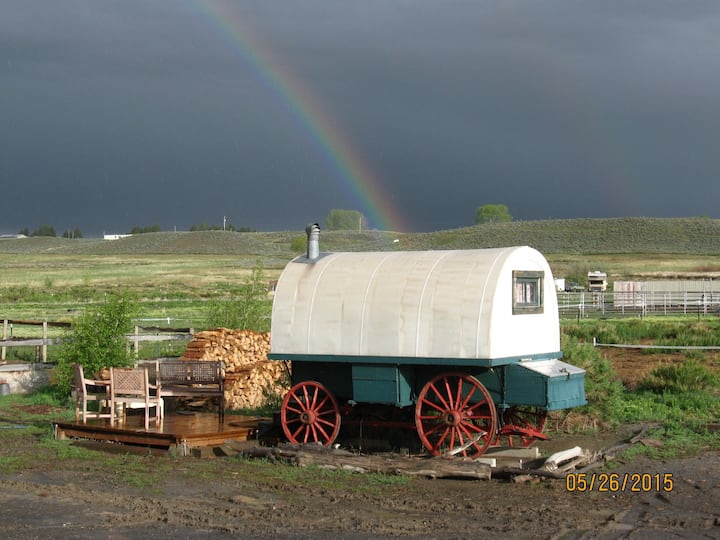 Cozy Sheepherders Wagon