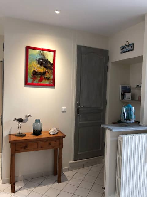 Top performing Airbnb: "Les Grèves" Cottage in the historic center of Dieppe in Dieppe