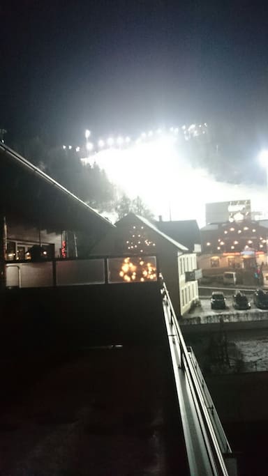 Perperation for Nightrace
From the Terrasse