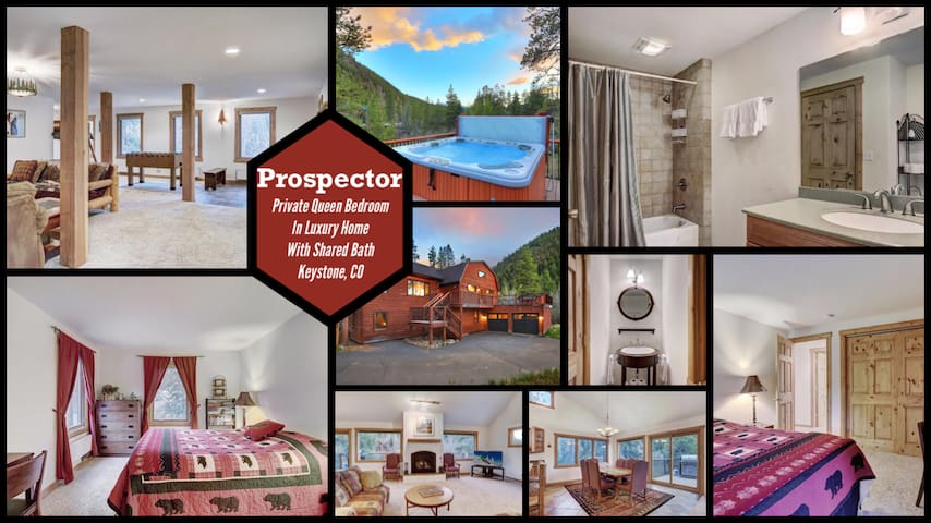 LCL-Queen Bedroom in Luxury Home - Prospector