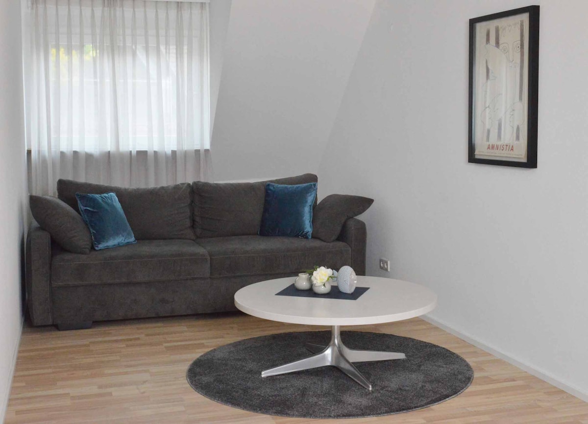 Erfolgreiche Airbnb-Immobilie: Above the rooftops of Überlingen's old town in Überlingen