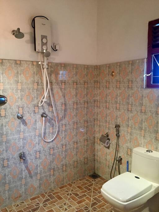 Hot water included