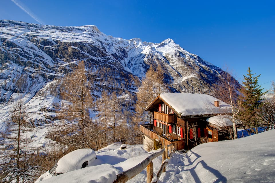 Chalet Bergheim, above Zermatt, Zermatt, Valais, Switzerland, photo 10 of 10