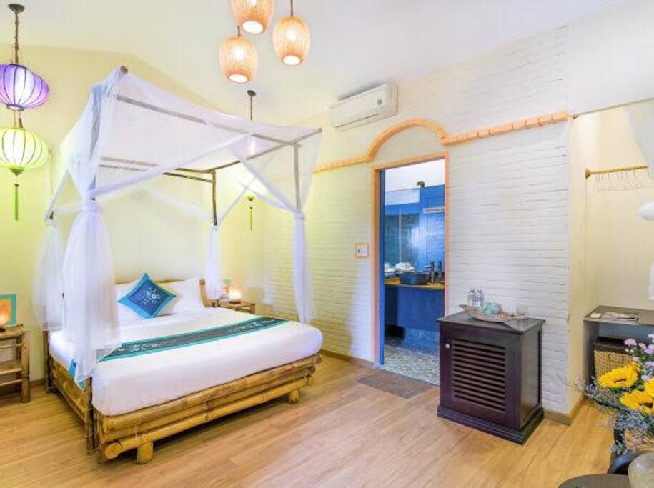 Bedroom with private bathroom