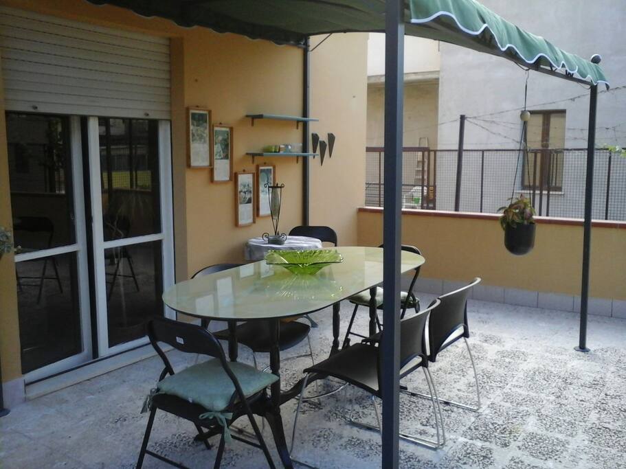 Colazione sul terrazzo