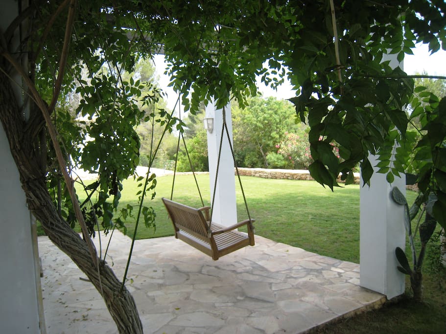 Garden area