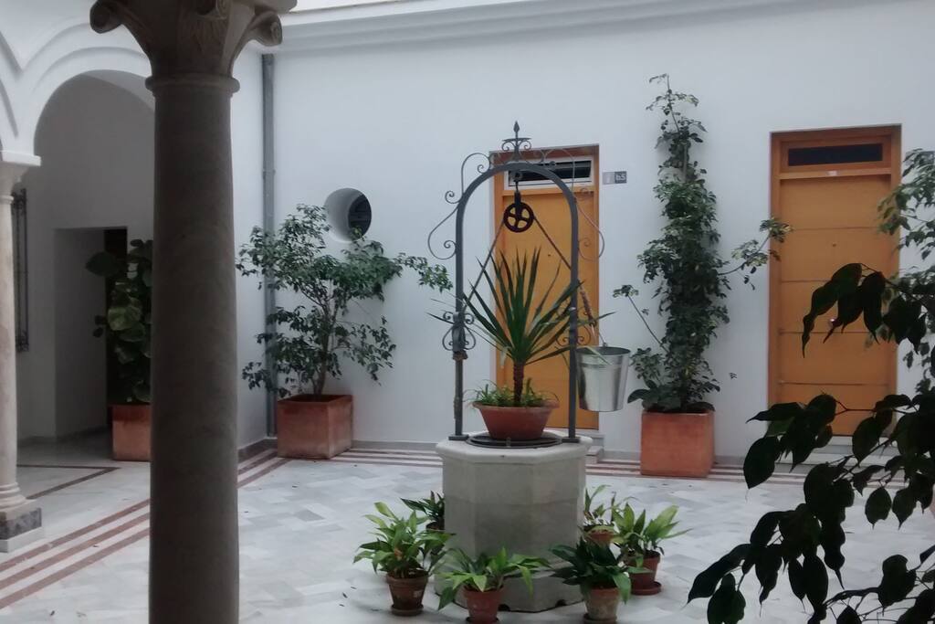 Patio interior