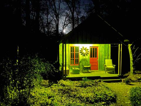 Artist Cabin in  Woods