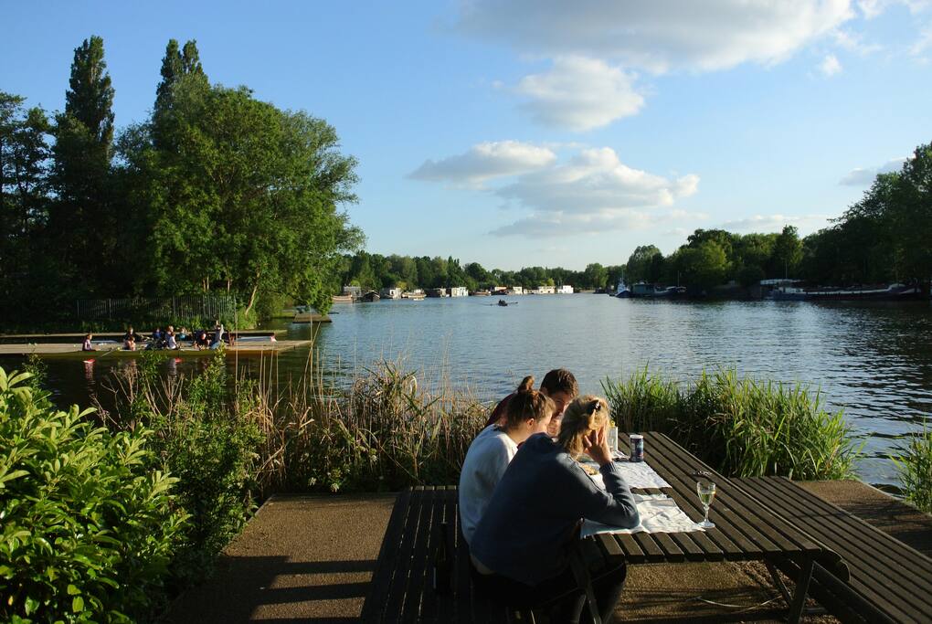 Enjoy the terrace in the sun