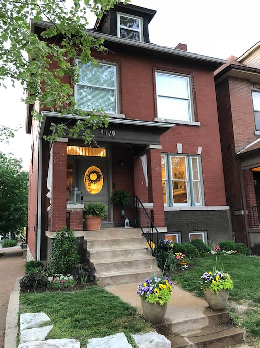 Exterior of the home