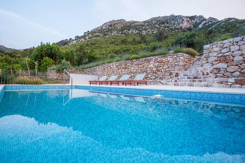 Stone Houses Marjan on island Hvar