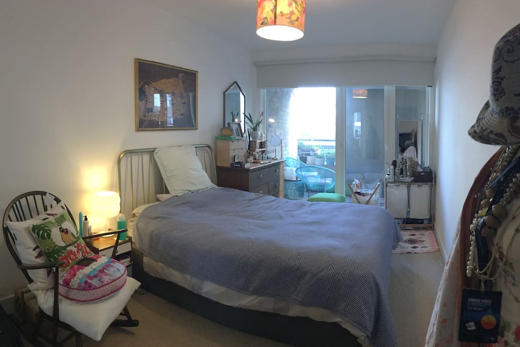 Master Bedroom with direct access to balcony