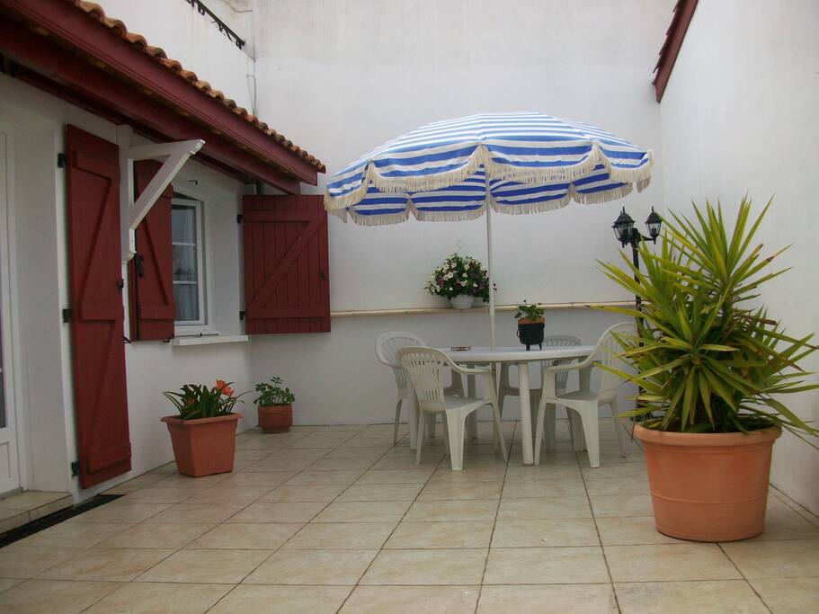 Terrasse de l'appartement - sans vis-à-vis