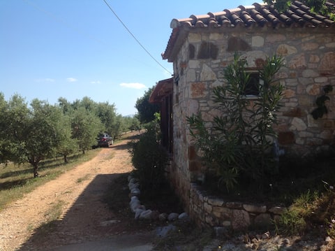 Top Airbnb: Character stone cottage house in Δήμος Μεσσήνης