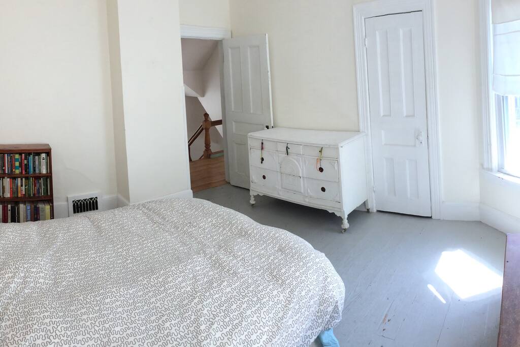 Bedroom 1 with queen bed.