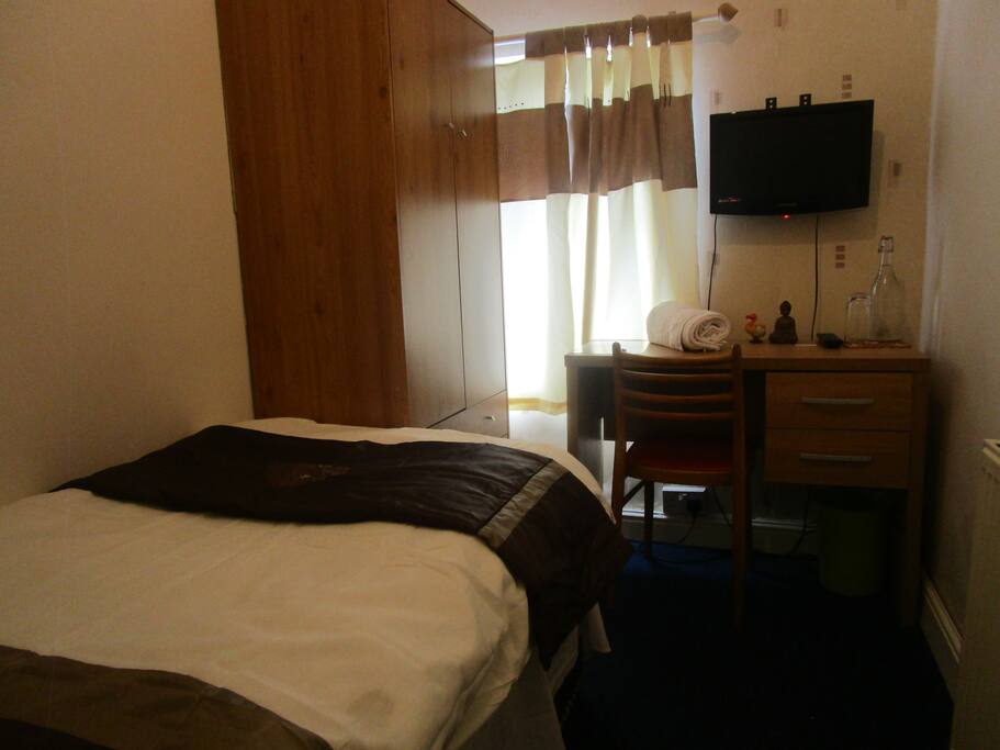 Bedroom with TV