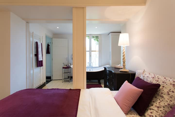 Nivel -1 dormitorio. Dormitorio en el nivel inferior.