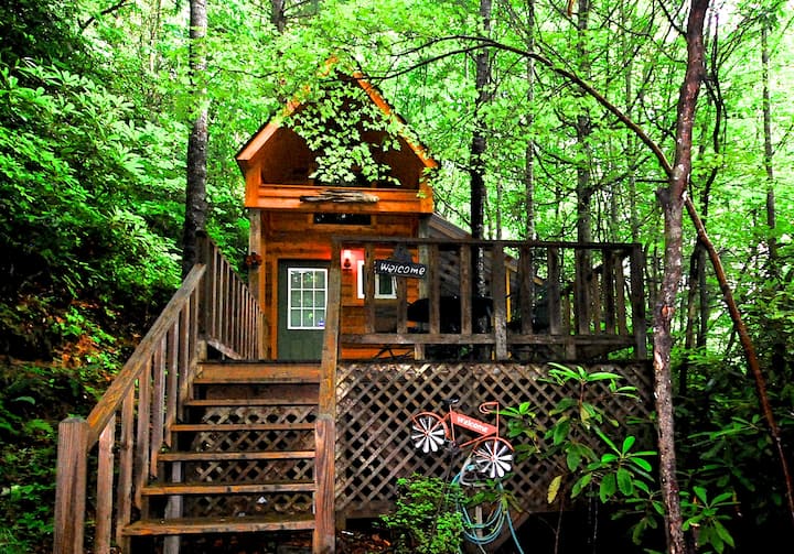 Little Tree Tiny houses for Rent in Andrews, North Carolina, United