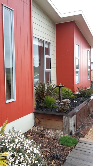 Landscaped front Garden & Birdbath - plus off street parking