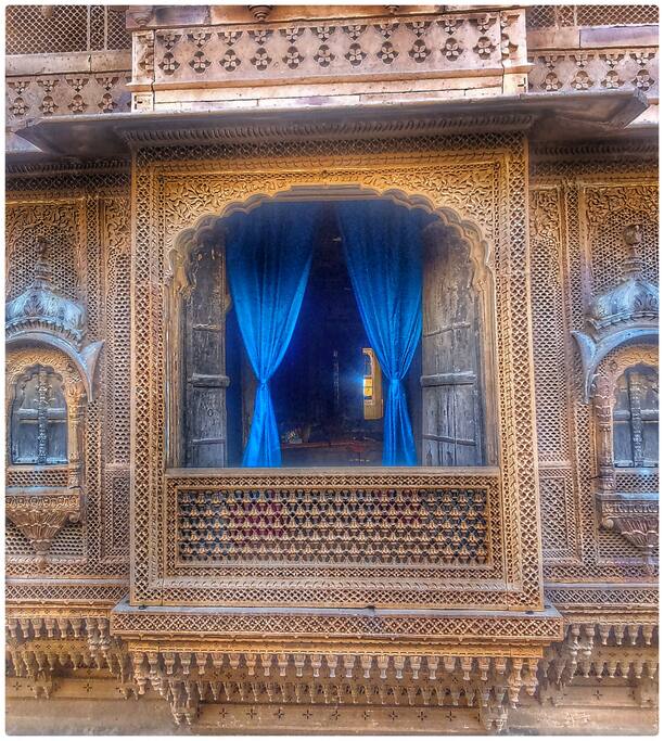The Balcony of the room seen from outside!