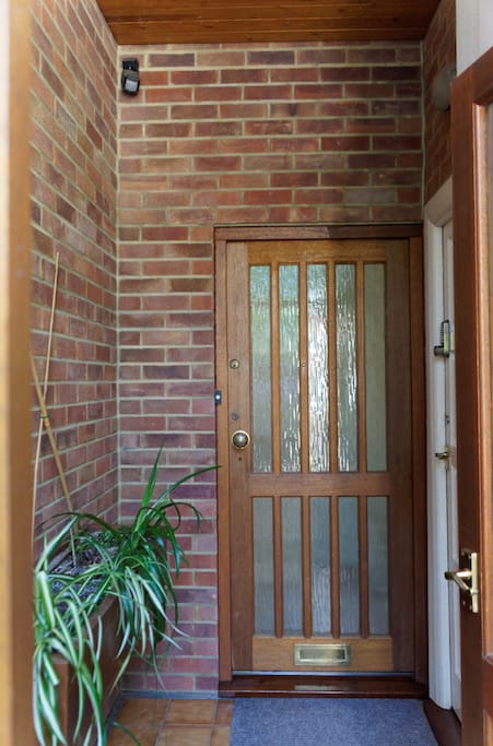 Own entrance.
