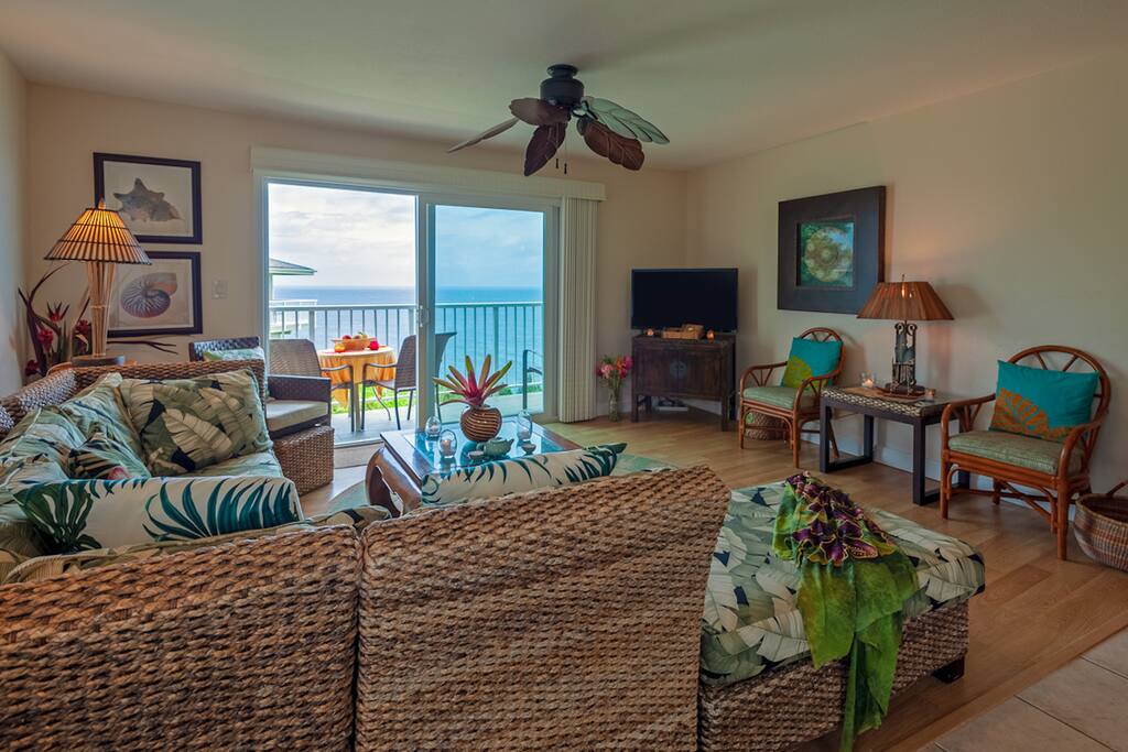 Relax in our comfy living room