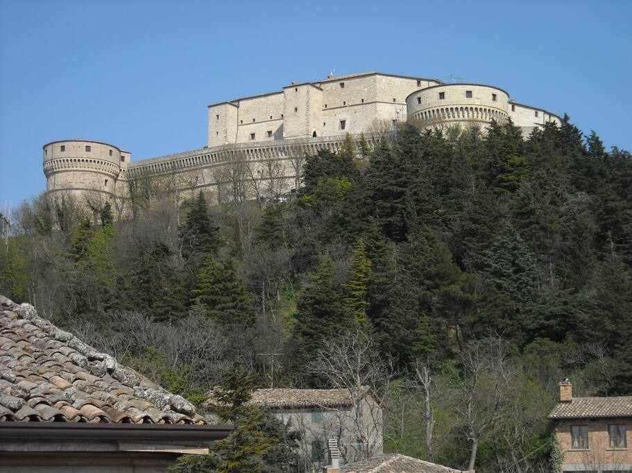 vista dalla finestra della camera