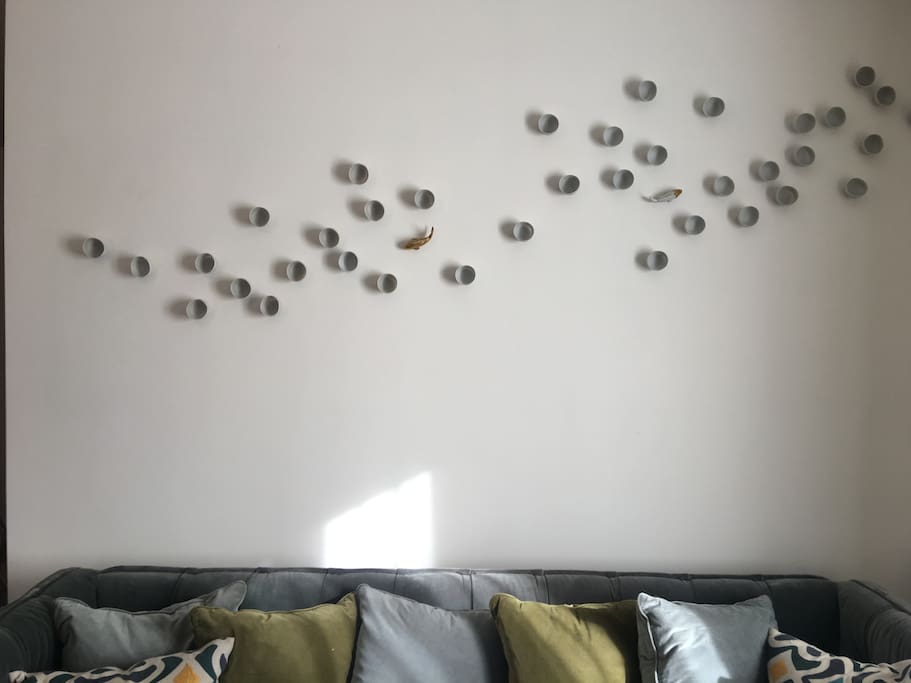Whimsical wall art