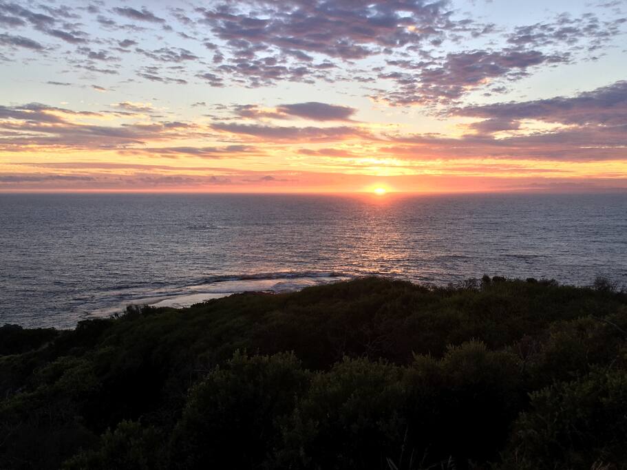 Sunset on Koonya beach