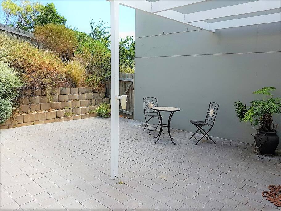 patio at front door