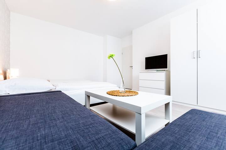 K90 Freundliche Ferienwohnung Mit Gratis W Lan In Zentraler Lage In Koln Deutz Apartments For Rent In Koln Germany