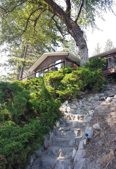 Steps to Private Beach