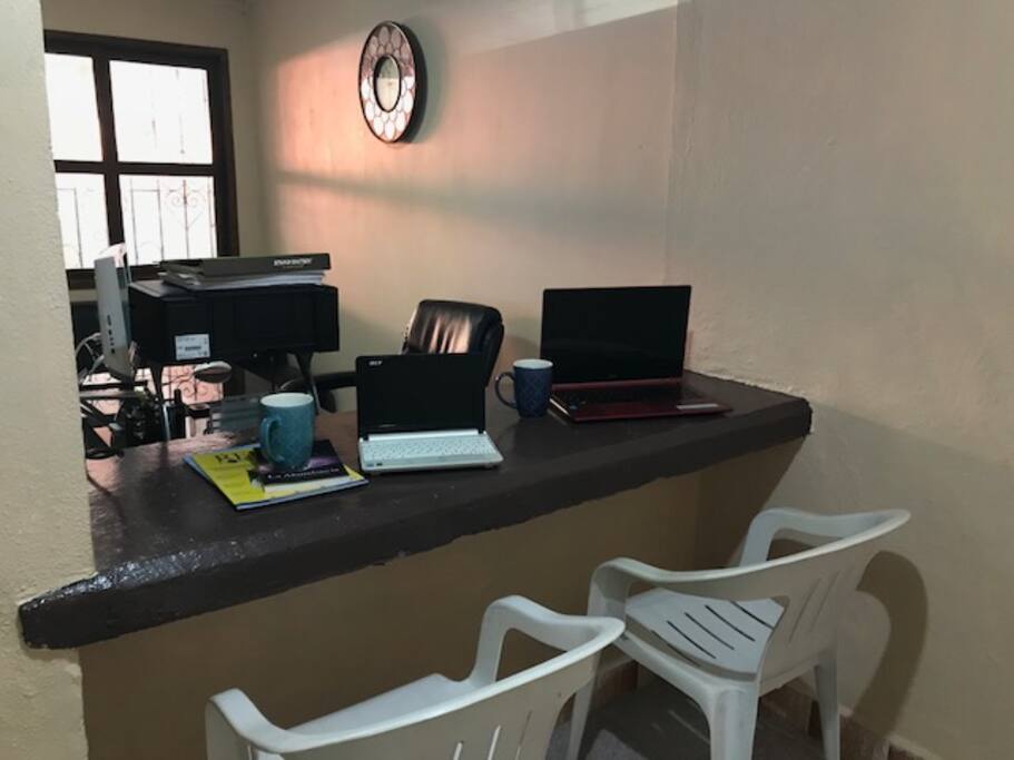 Barra para trabajar con notebooks