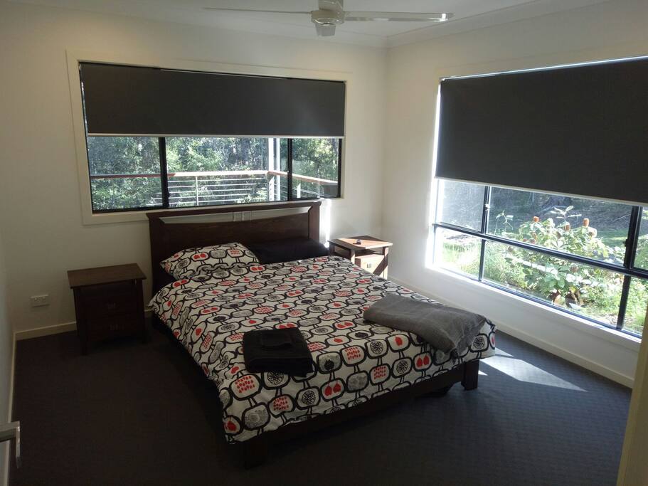 one of the 3 large bedrooms