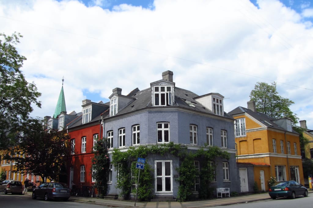 Corner of Sankt Pauls Gade and Kronprinsessegade