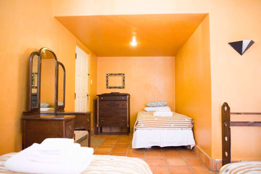 1 twin bed to the right
