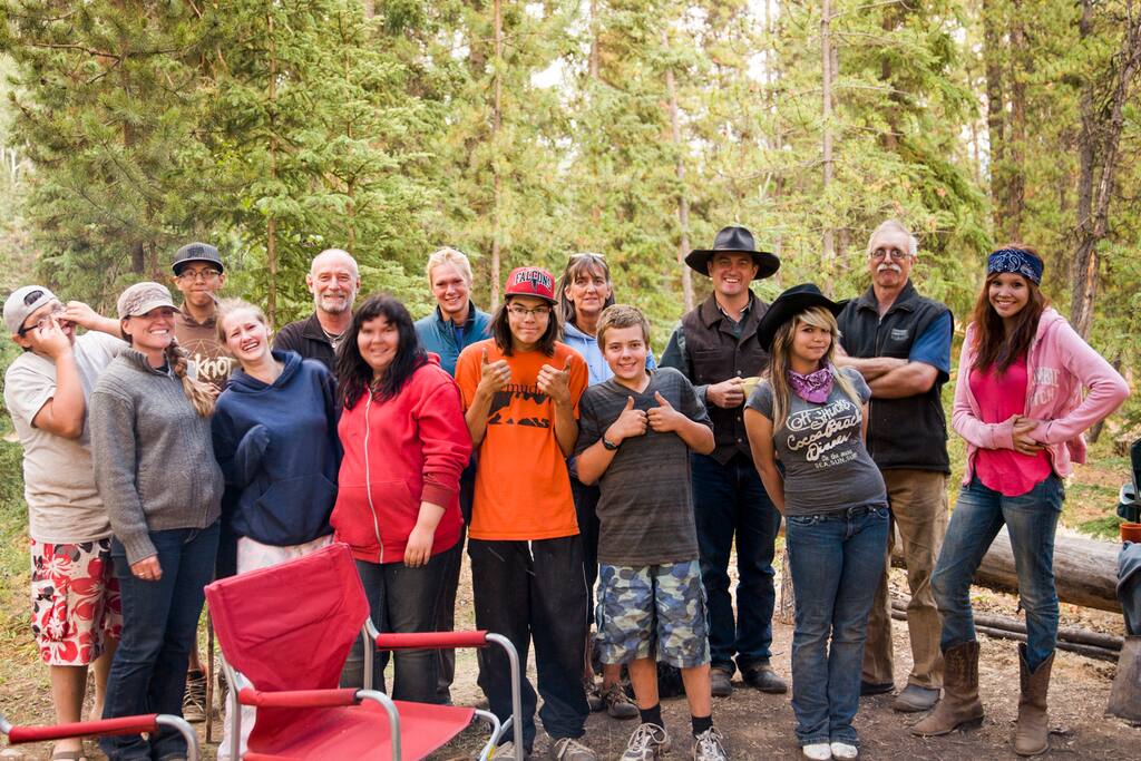 One Happy Group at the end of their stay at Mayfield