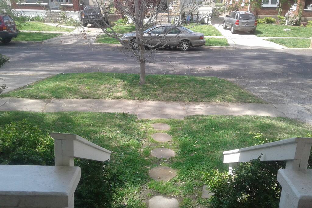 View from porch