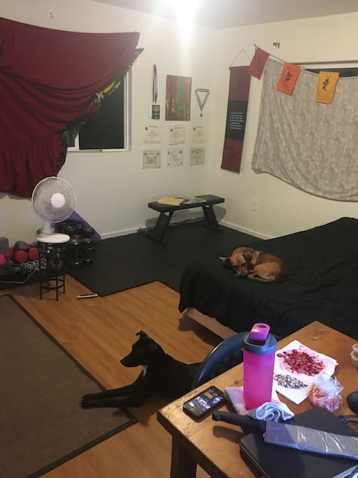 Part of bedroom