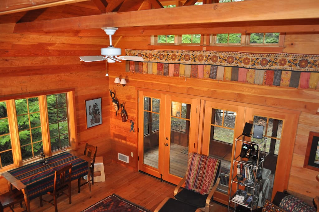 View to Dining Area from Loft